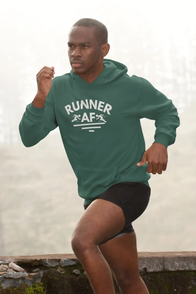 Runner AF Athletic Hoodie | Premium Performance Sportswear - Image 2