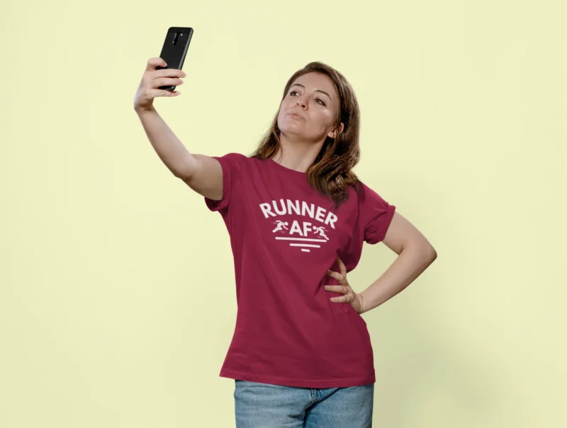 Runner AF Women’s T-Shirt | Bold, Confident & Made to Move - Image 3