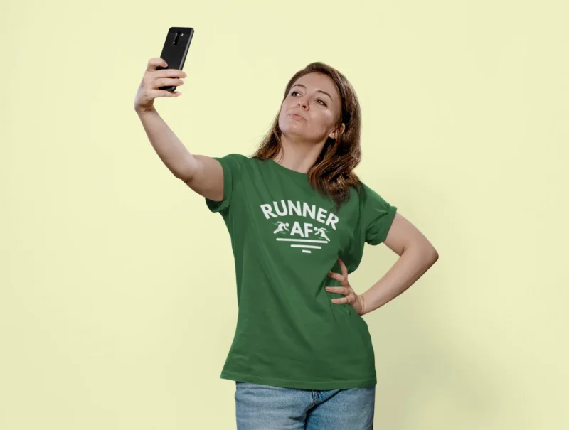 Runner AF Women’s T-Shirt | Bold, Confident & Made to Move - Image 4