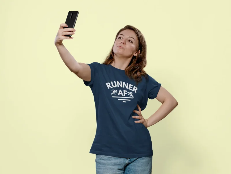 Runner AF Women’s T-Shirt | Bold, Confident & Made to Move - Image 5