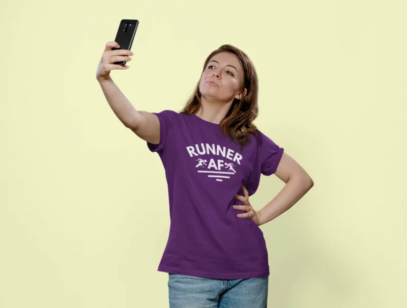 Runner AF Women’s T-Shirt | Bold, Confident & Made to Move - Image 6