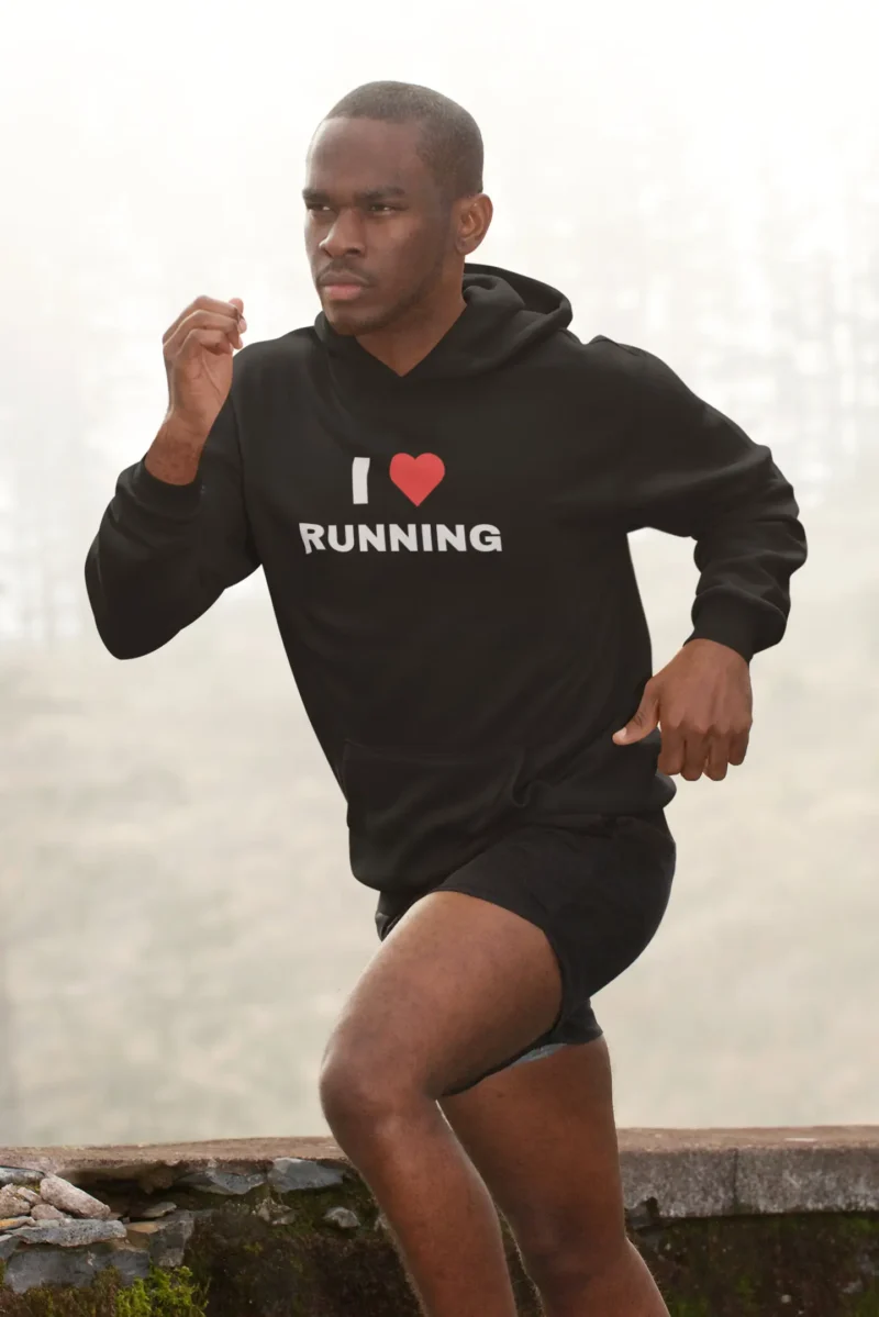 I ❤️ RUNNING" Hoodie
