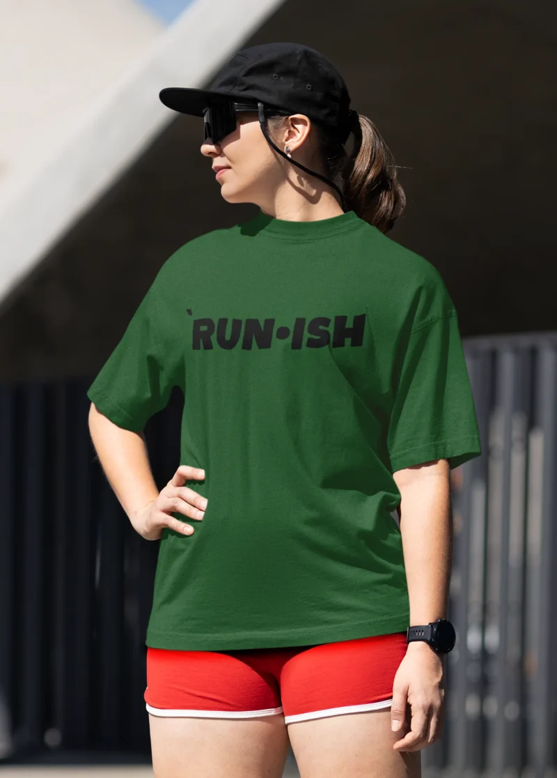 RUN•ISH Oversized Tee – For Runners (Kind of) Athletic Vibes with a Chill Twist. - Image 7