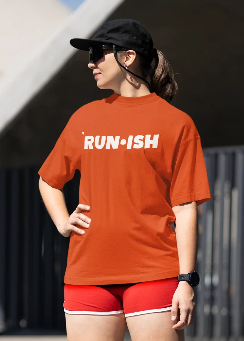 RUN•ISH Oversized Tee – For Runners (Kind of) Athletic Vibes with a Chill Twist. - Image 10