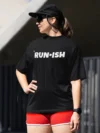 RUN•ISH Oversized Tee – For Runners (Kind of) Athletic Vibes with a Chill Twist.
