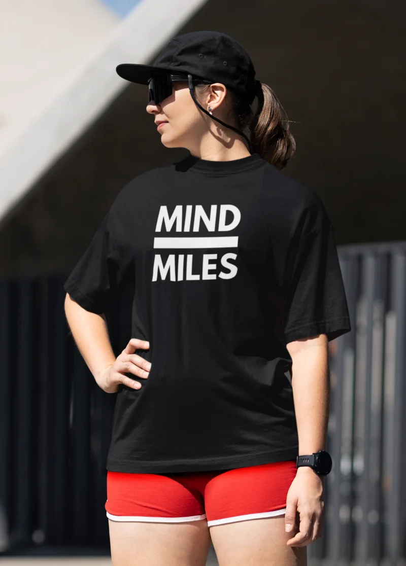 Mind Over Miles™ Motivation Tee Collection Where mindset fuels movement.