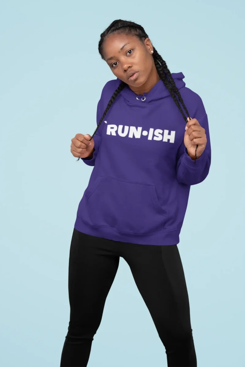 Women’s RUN•ISH Pullover Hoodie For the Girls Who Run… Kind of - Image 7