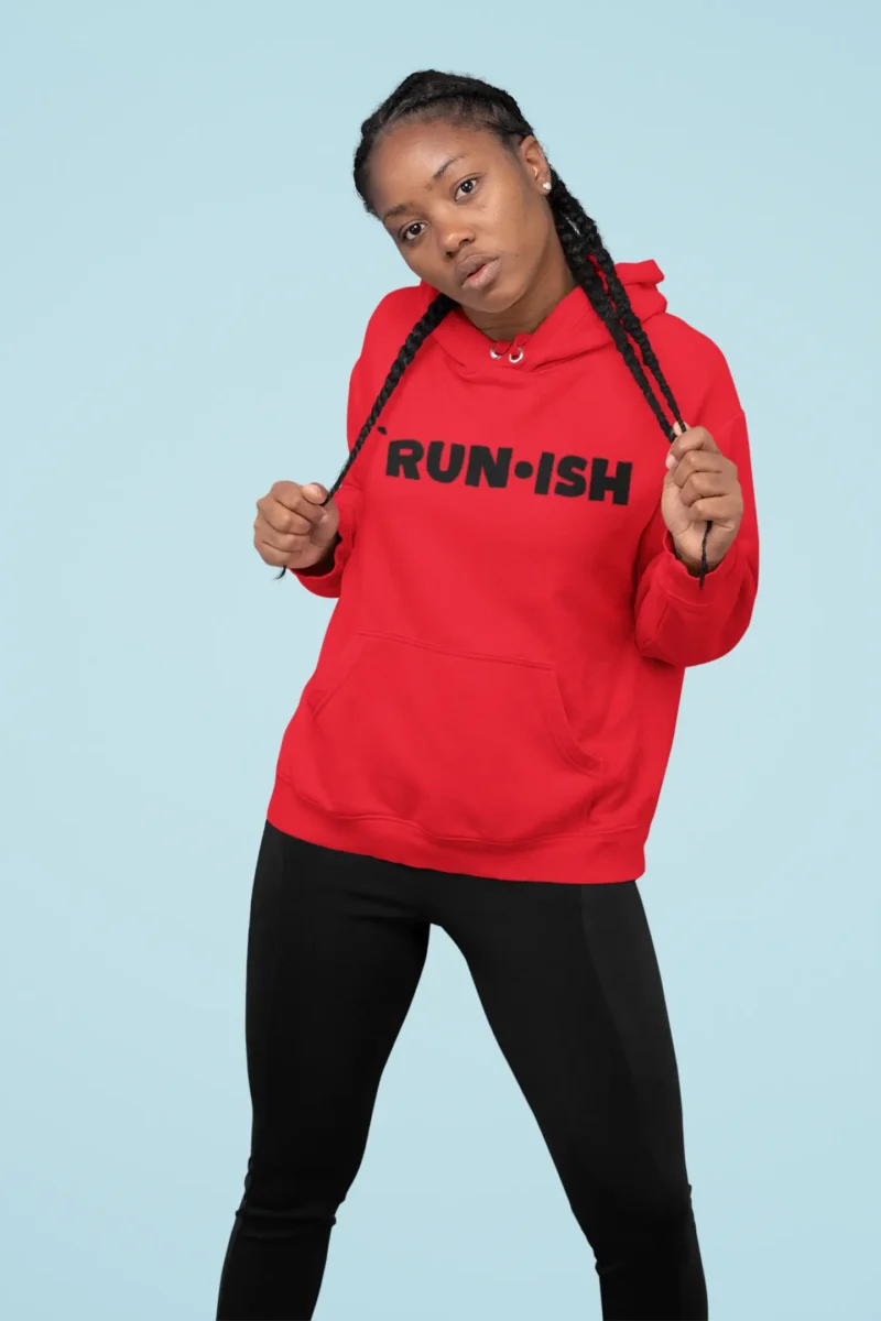 Women’s RUN•ISH Pullover Hoodie For the Girls Who Run… Kind of - Image 4